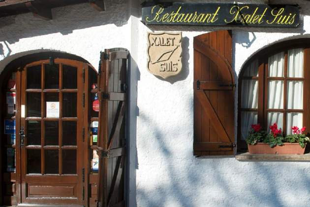 Façana del restaurant Xalet Suís Foto Xalet Suís Façana del restaurant Xalet Suís Foto Xalet Suís