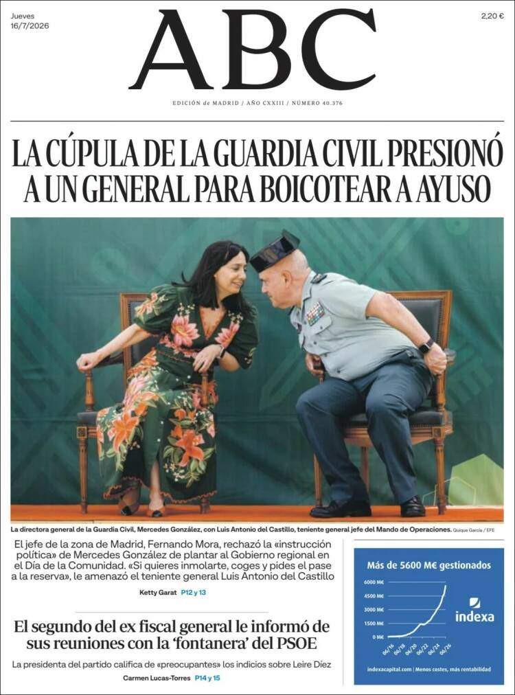 'ABC', 16 de juliol de 2026 'ABC', 16 de juliol de 2026