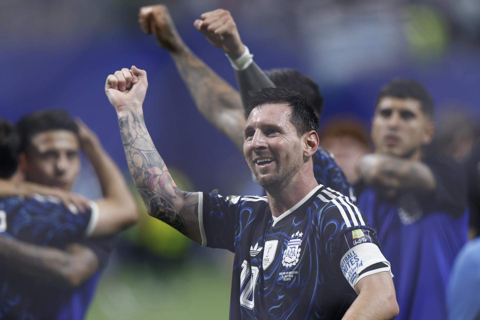 Leo Messi lloa l'Argentina i envia un missatge molt especial cap al Barça