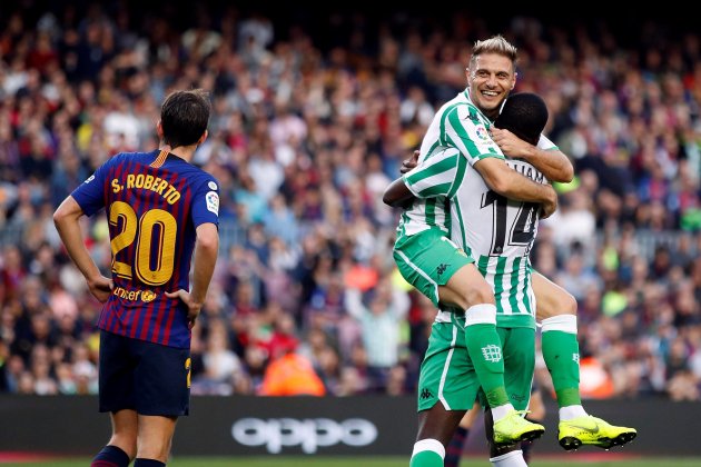 betis barça celebracio gol EFE