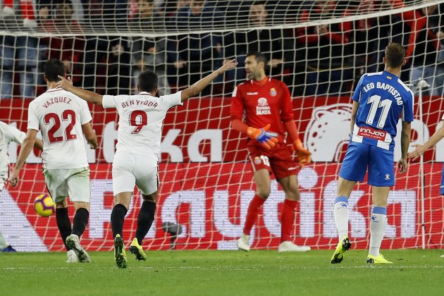 sevilla espanyol gol lliga EFE sevilla espanyol gol lliga EFE
