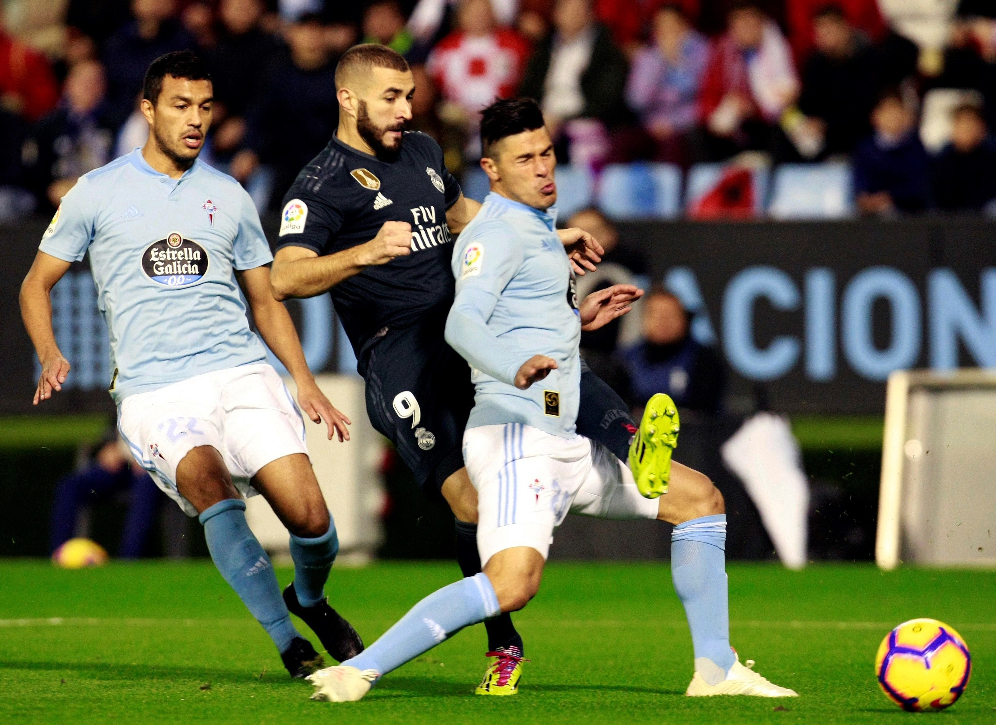 El Madrid gana en Balaídos