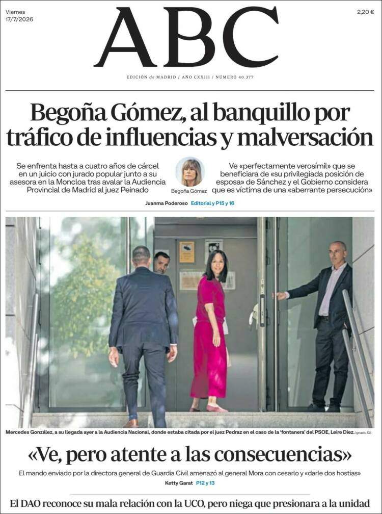 'ABC', 17 de juliol de 2026 'ABC', 17 de juliol de 2026