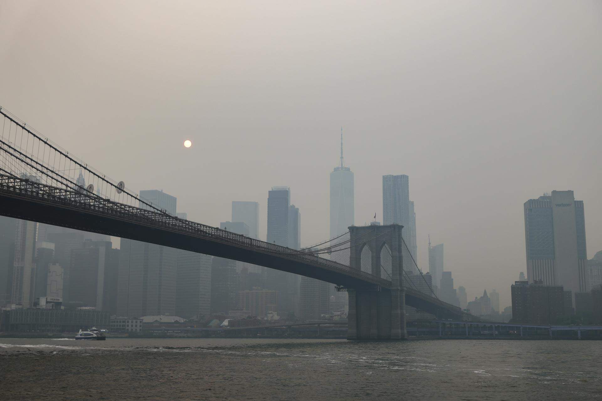 El fum dels incendis del Canadà, amenaça per a la final del Mundial a Nova York: pendents de la pluja