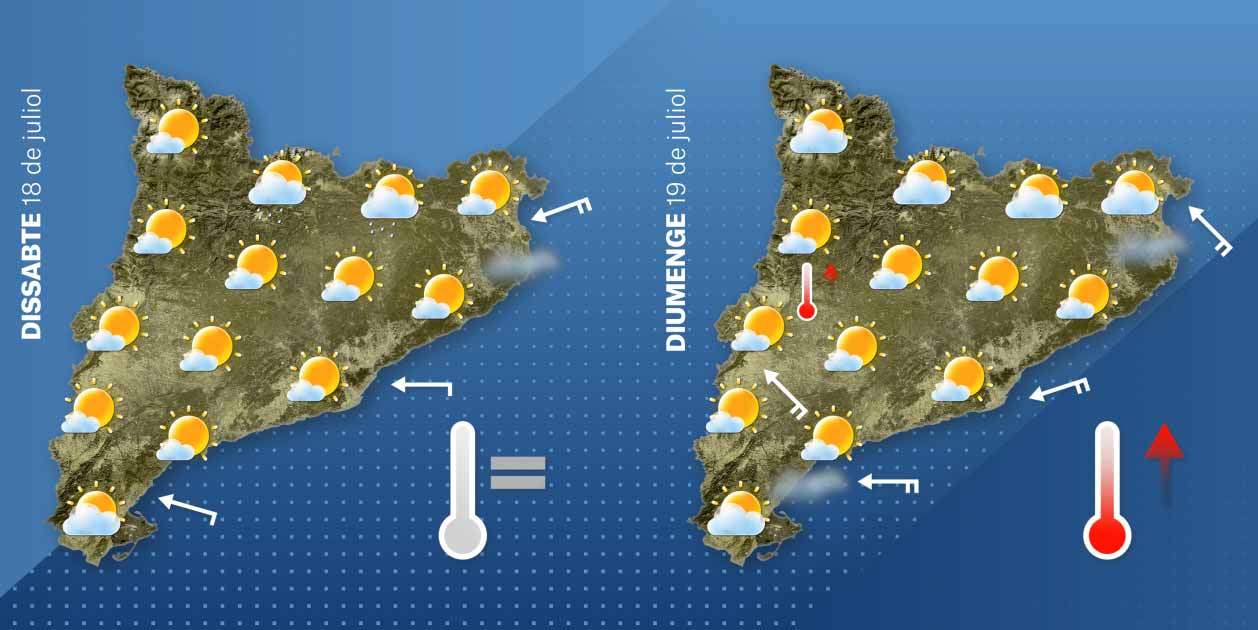 Mapa cap de setmana 17 07 Mapa cap de setmana 17 07
