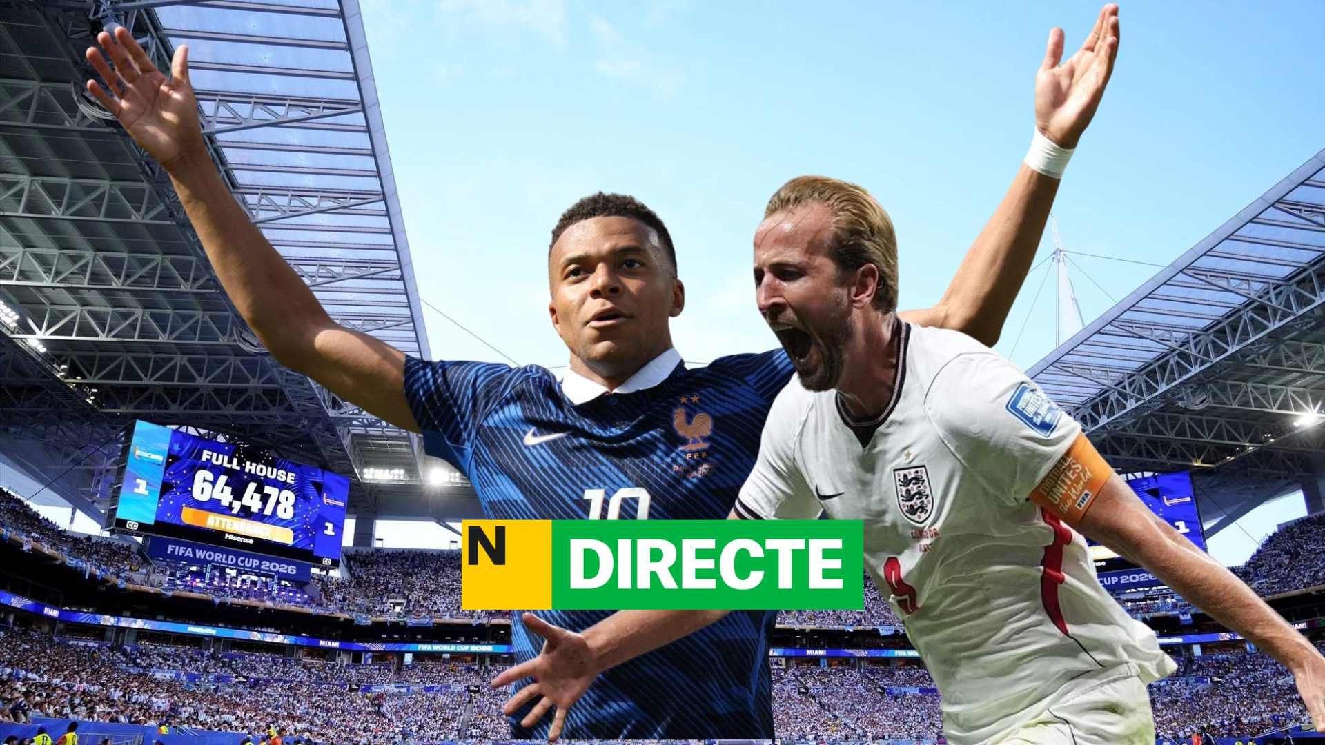 França - Anglaterra del Mundial, DIRECTE | Última hora del partit d'avui