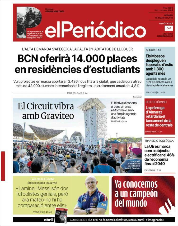 'El Periódico' 18 'El Periódico' 18
