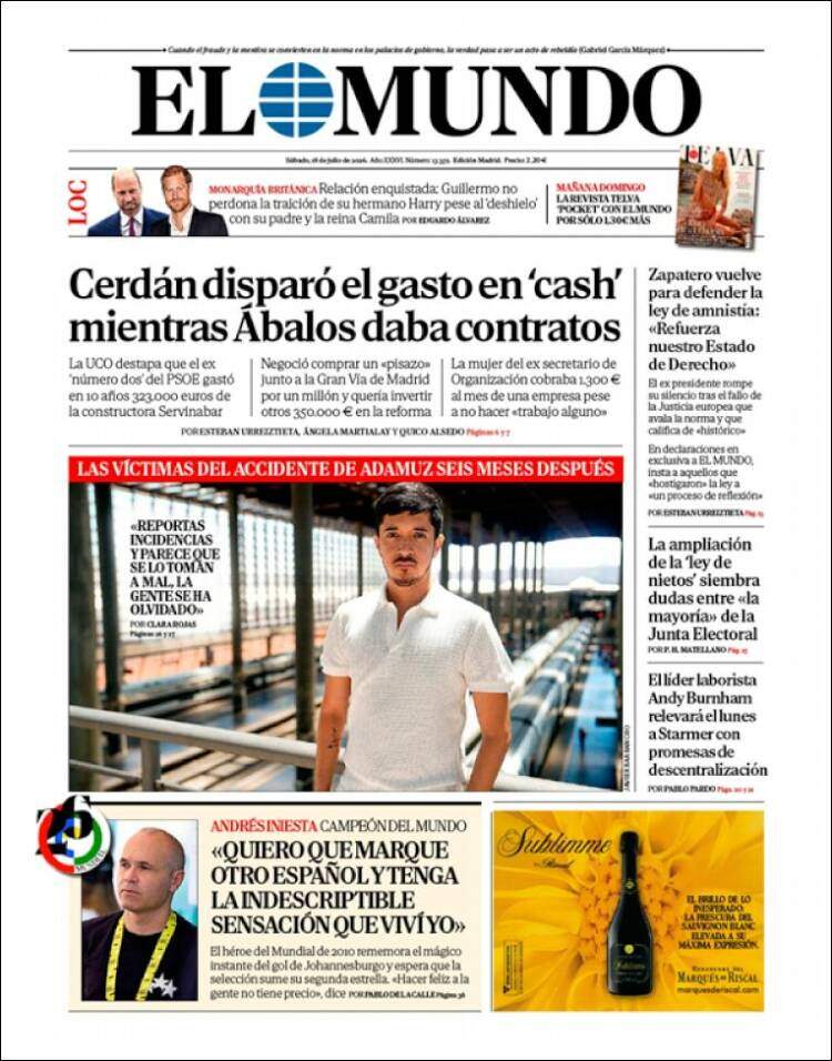 'El Mundo' 18 'El Mundo' 18