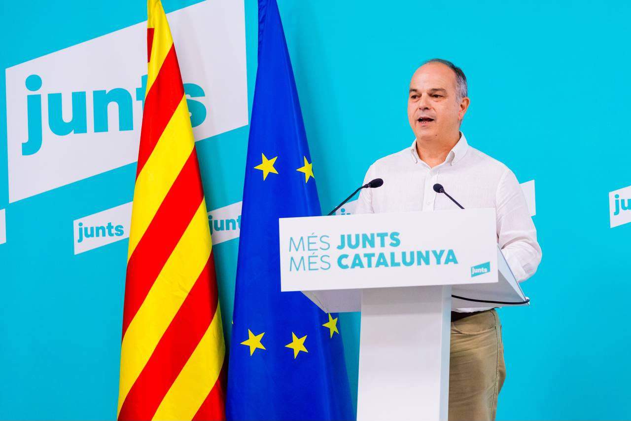 Turull reivindica la sentència del TJUE amb l'amnistia i avisa l'Estat: "Puigdemont tornarà peti qui peti"