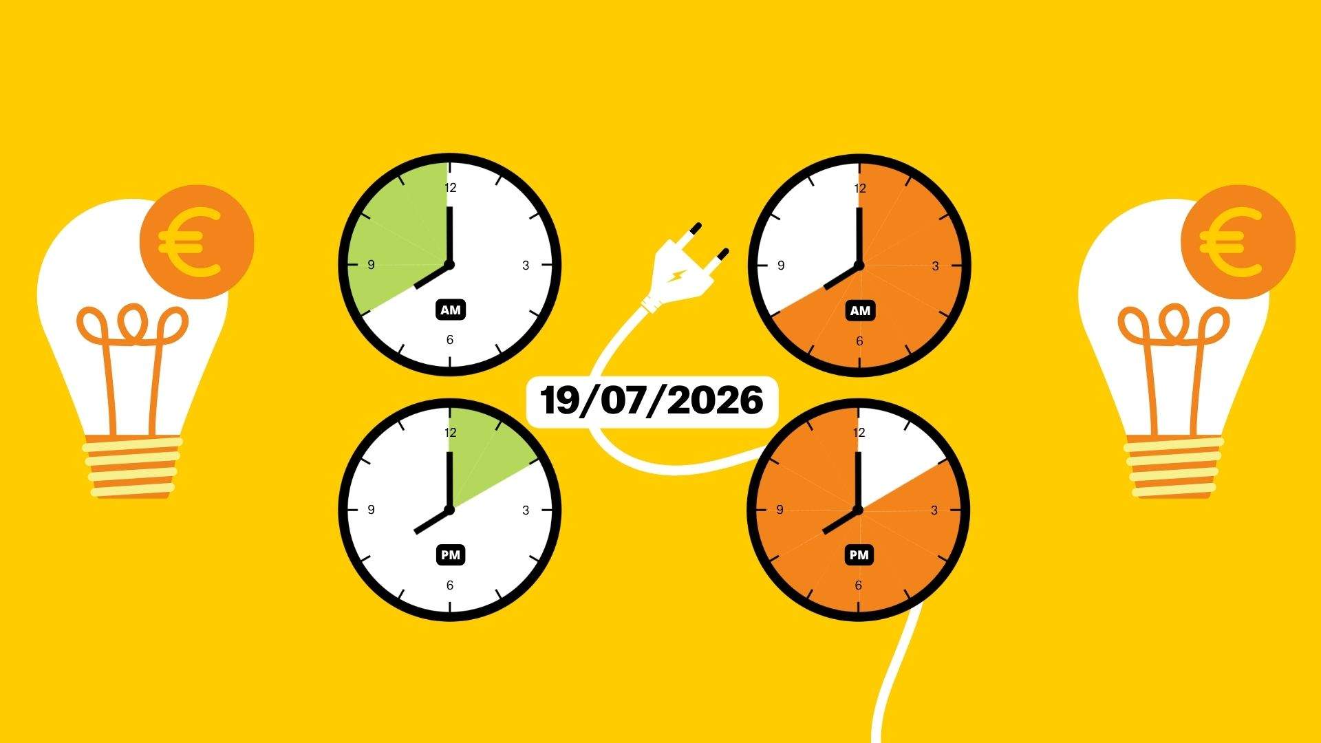 Preu de la llum d'avui, 19 de juliol de 2026, per hores: quan és més barat posar l'aire condicionat?