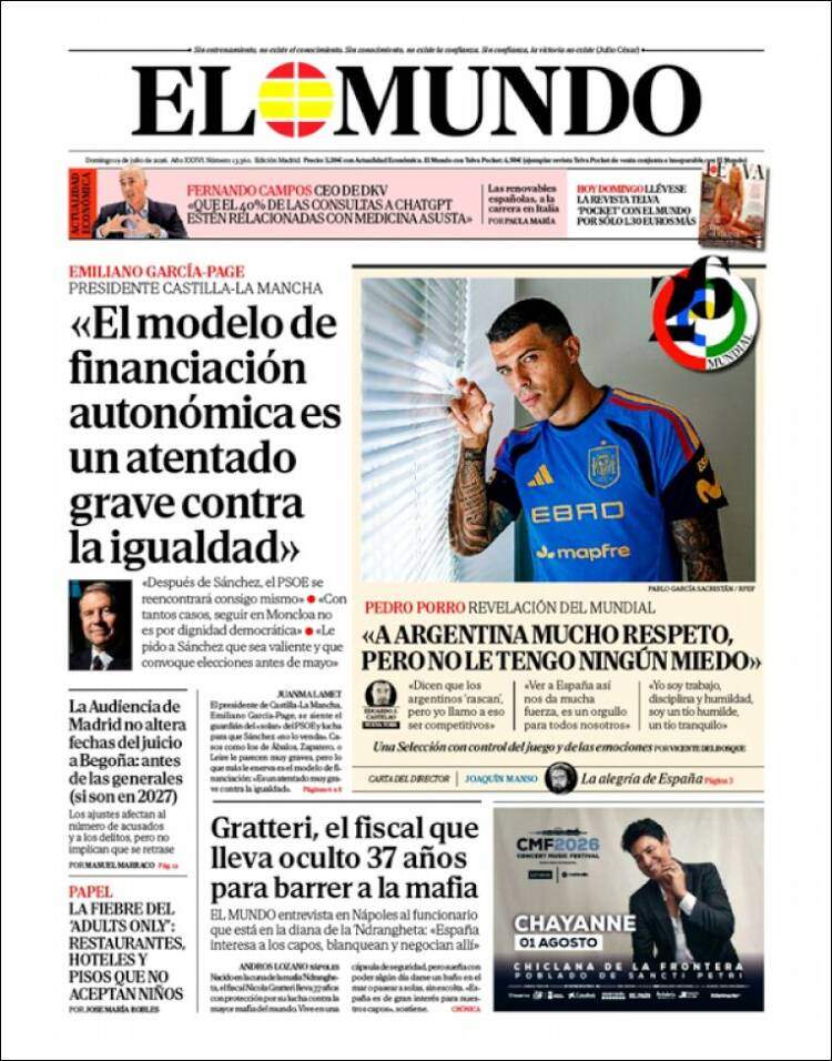 'El Mundo' 19 'El Mundo' 19