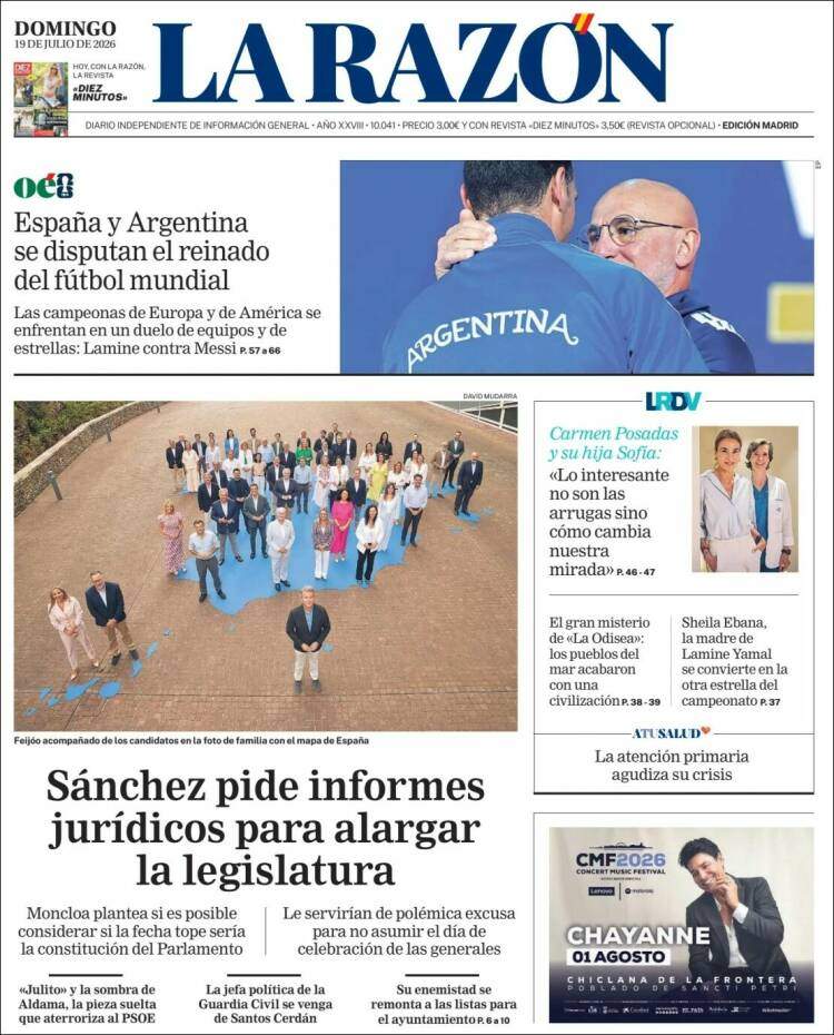 'La Razón' 19 'La Razón' 19