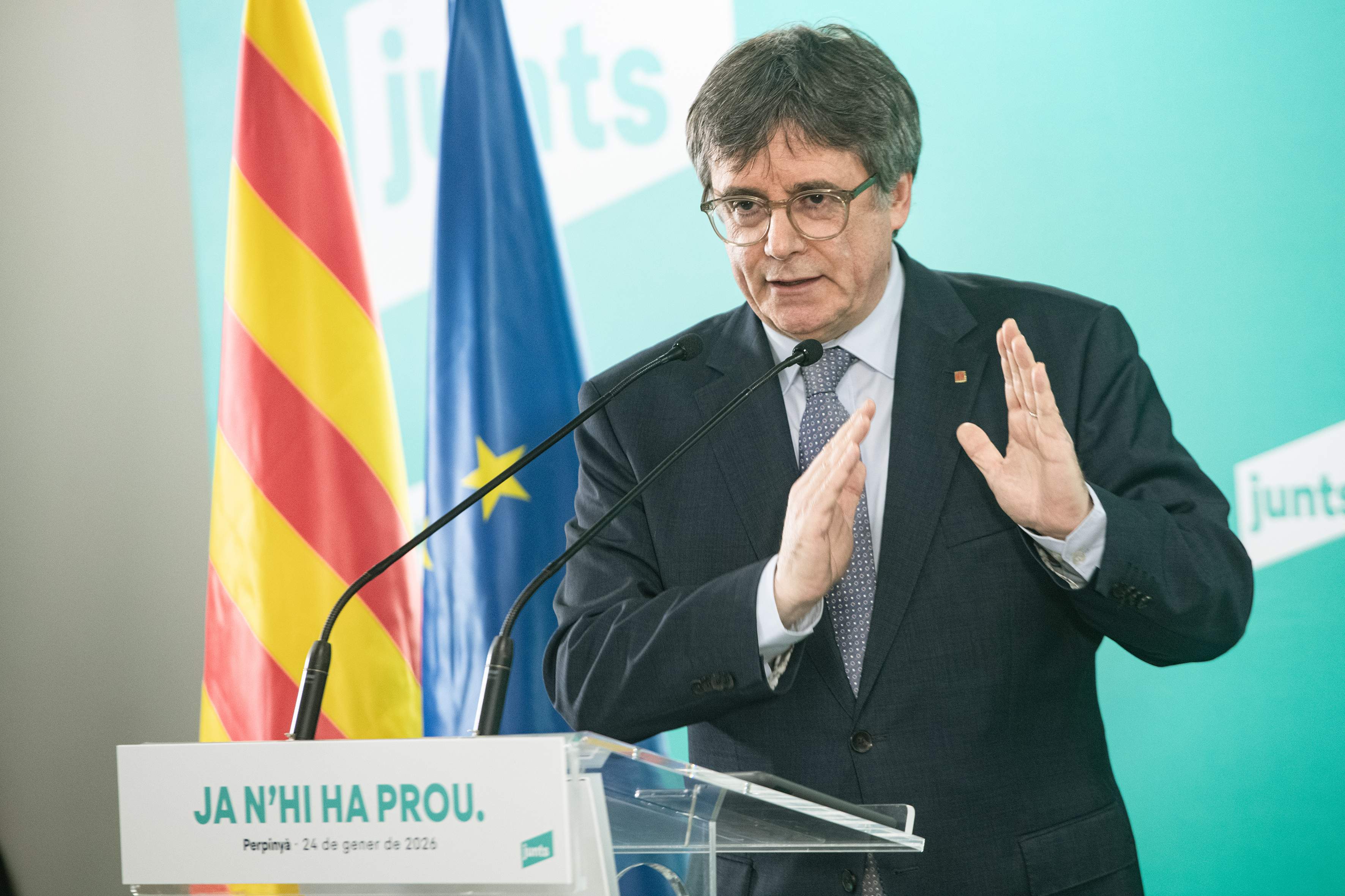 Puigdemont apunta que el déficit de inversiones estatales "confirma la persistente asfixia de Catalunya"