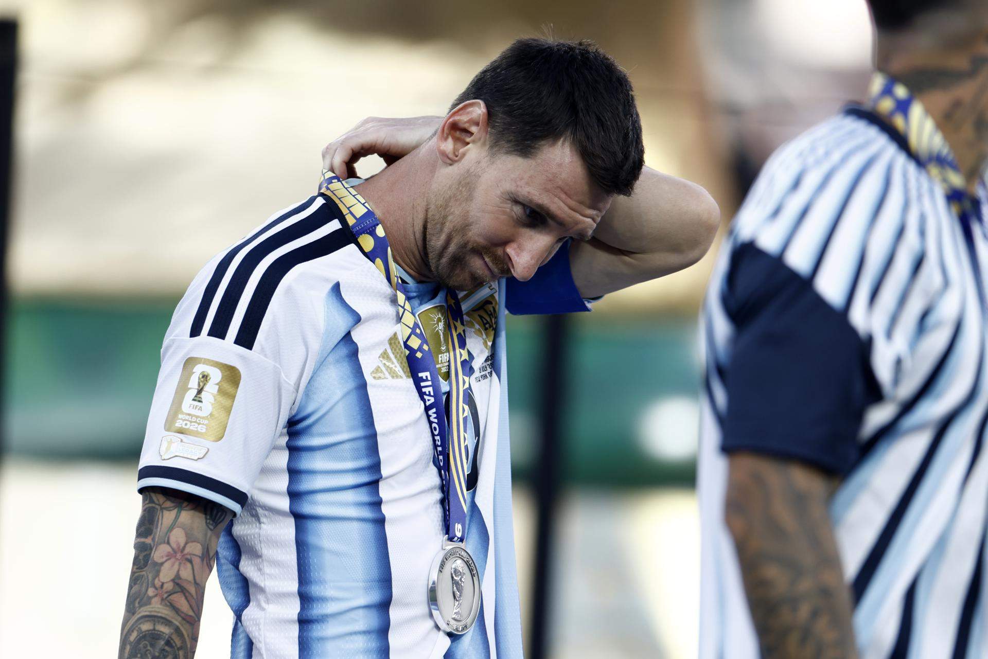 Les llàgrimes de Messi després de perdre el Mundial en el seu possible últim gran ball