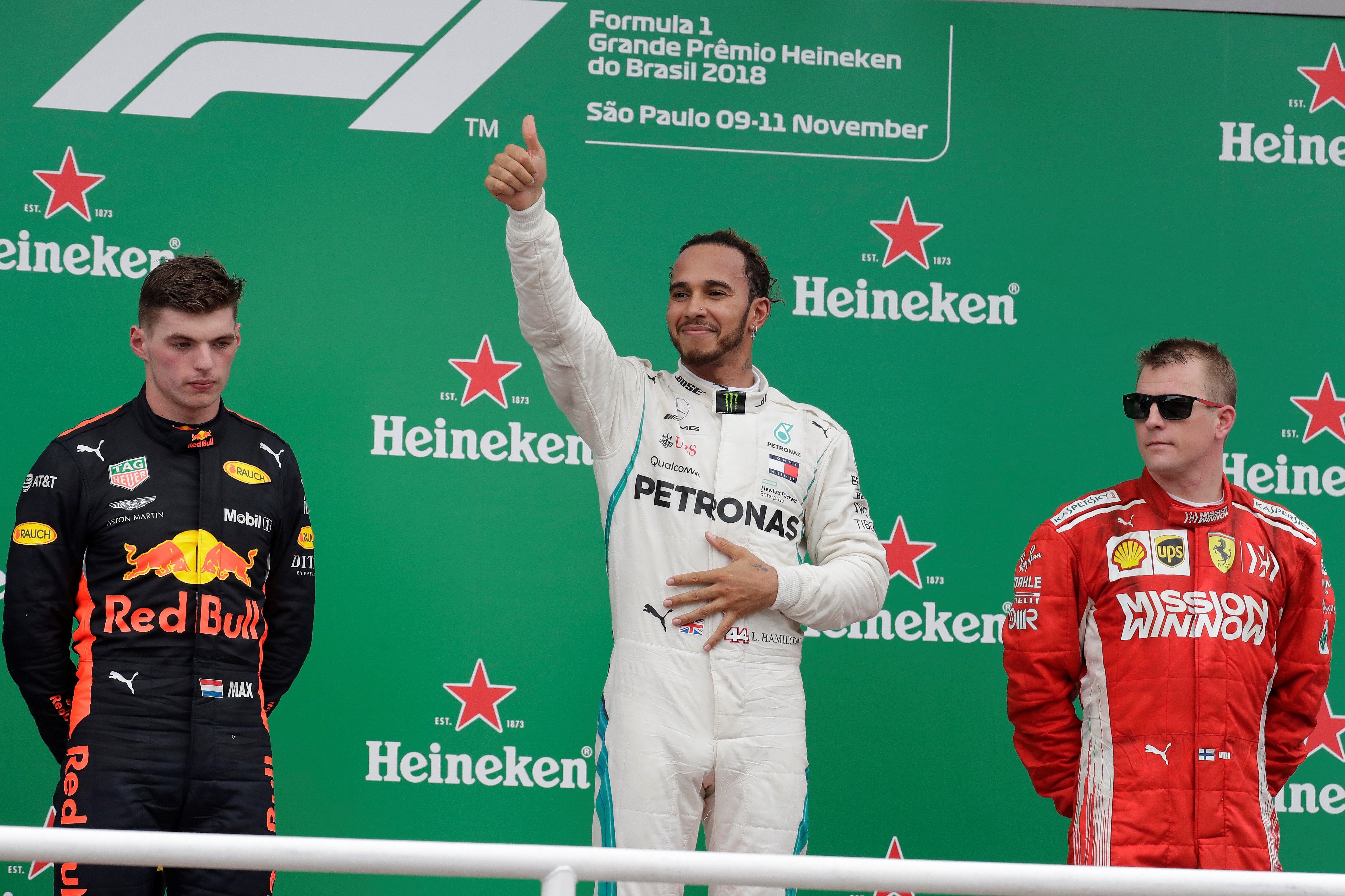 Dos pilotos de Fórmula 1 llegan a las manos después de la carrera de Brasil