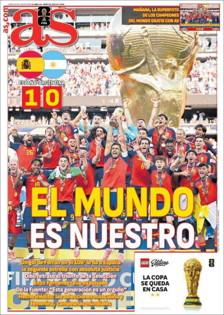 As portada 20 07 2026 As portada 20 07 2026