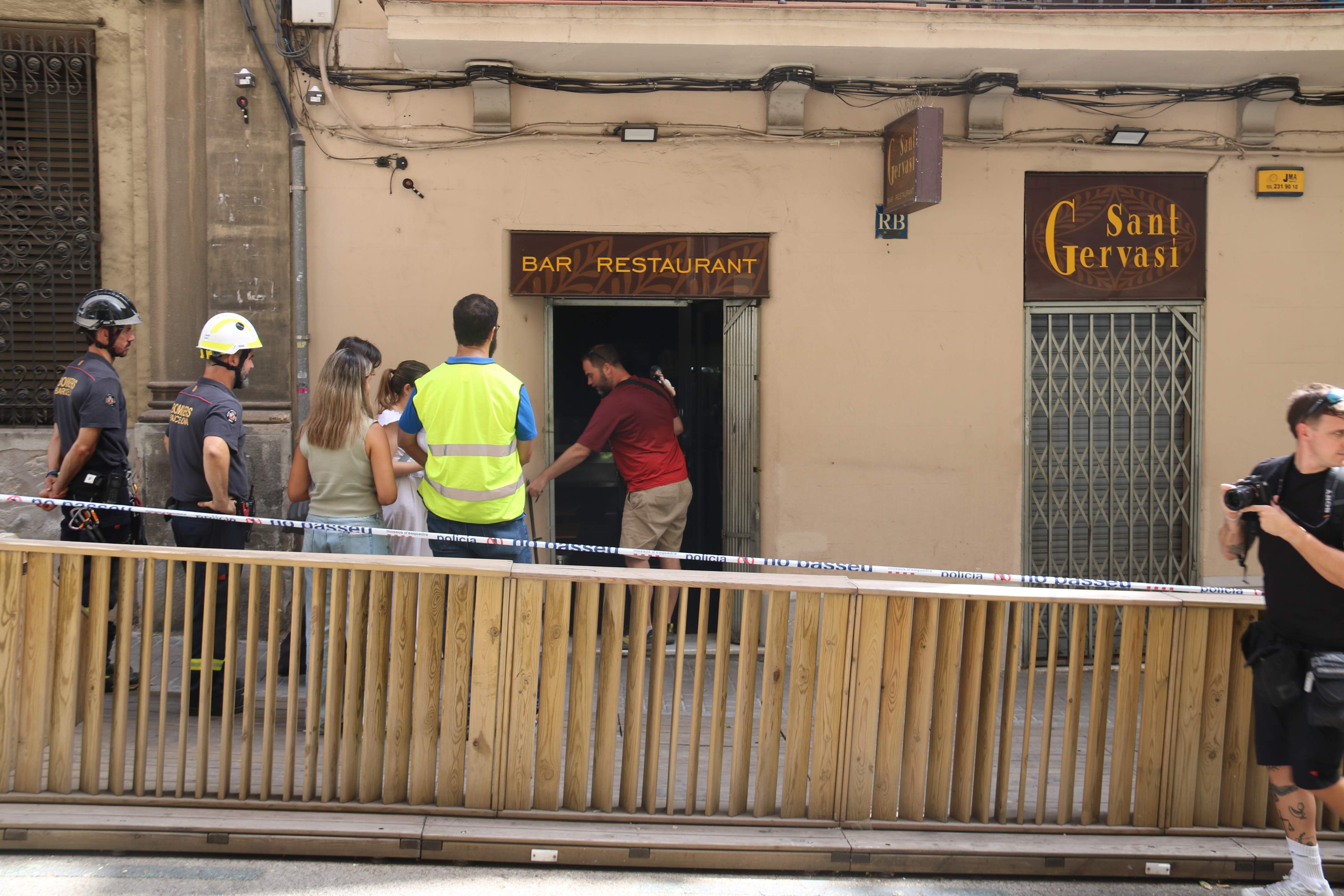 Restaurant Sant Gervasi, esvoranc Putxet / ACN