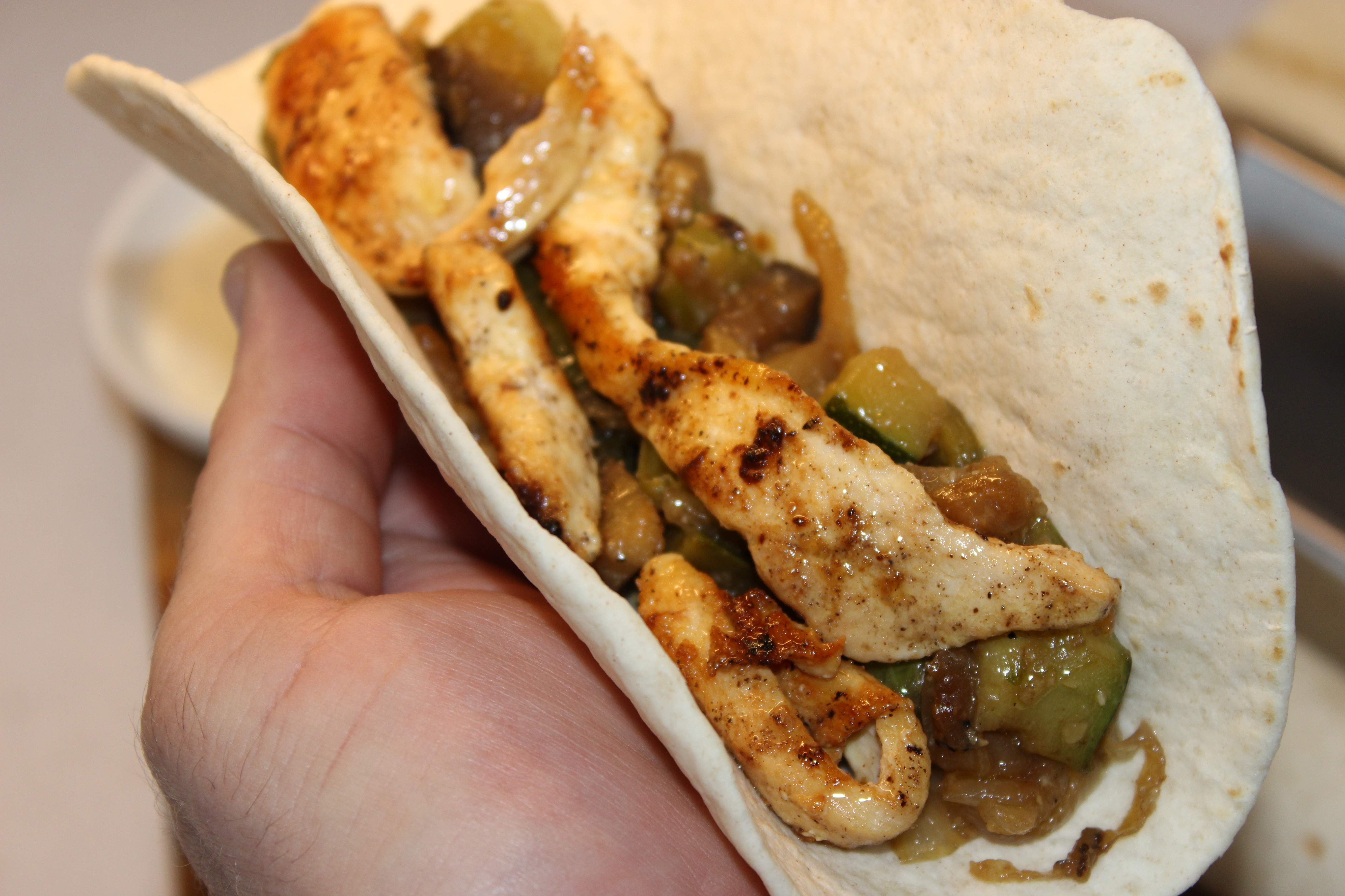 pollastre a la fajita