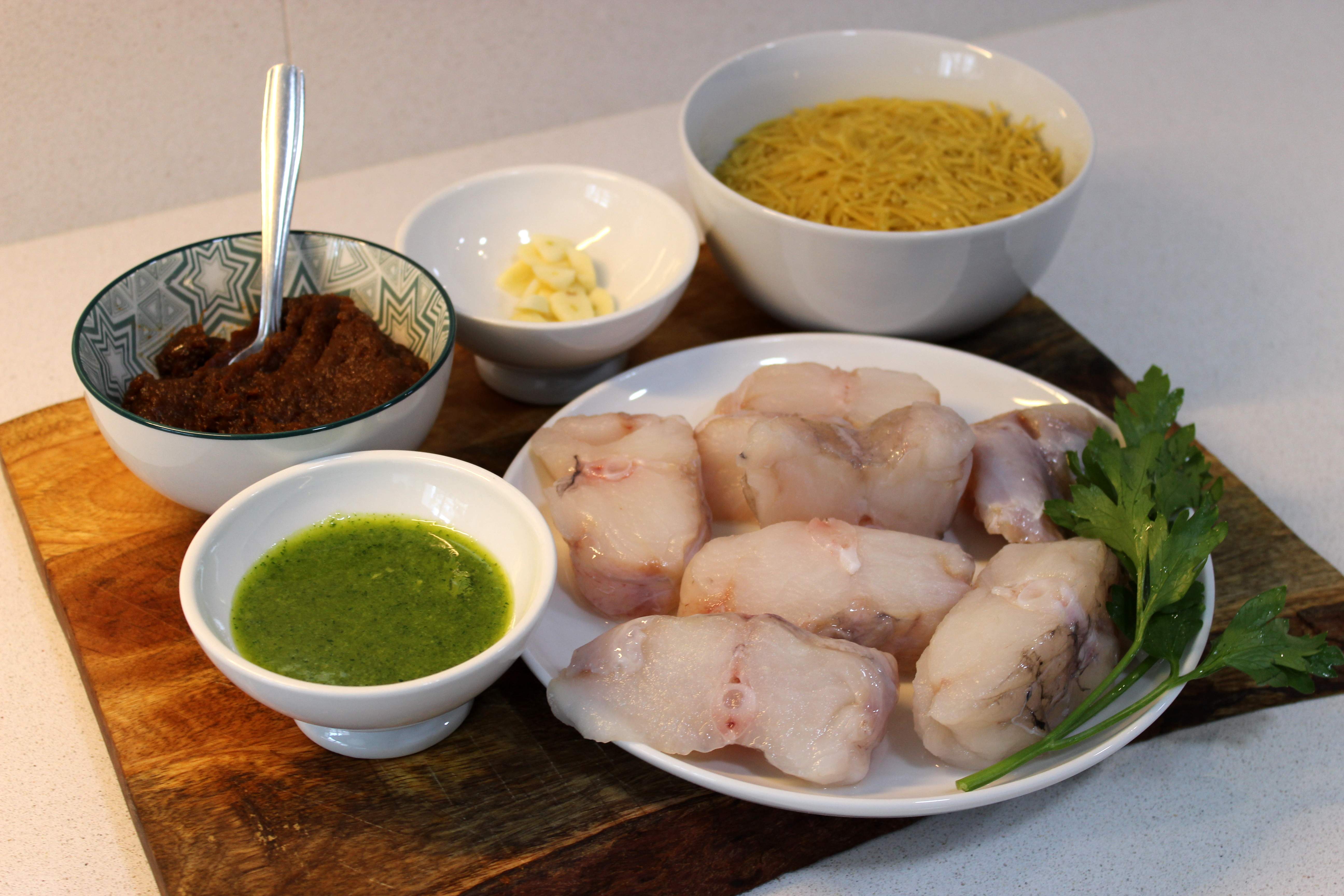 prepara ingredients
