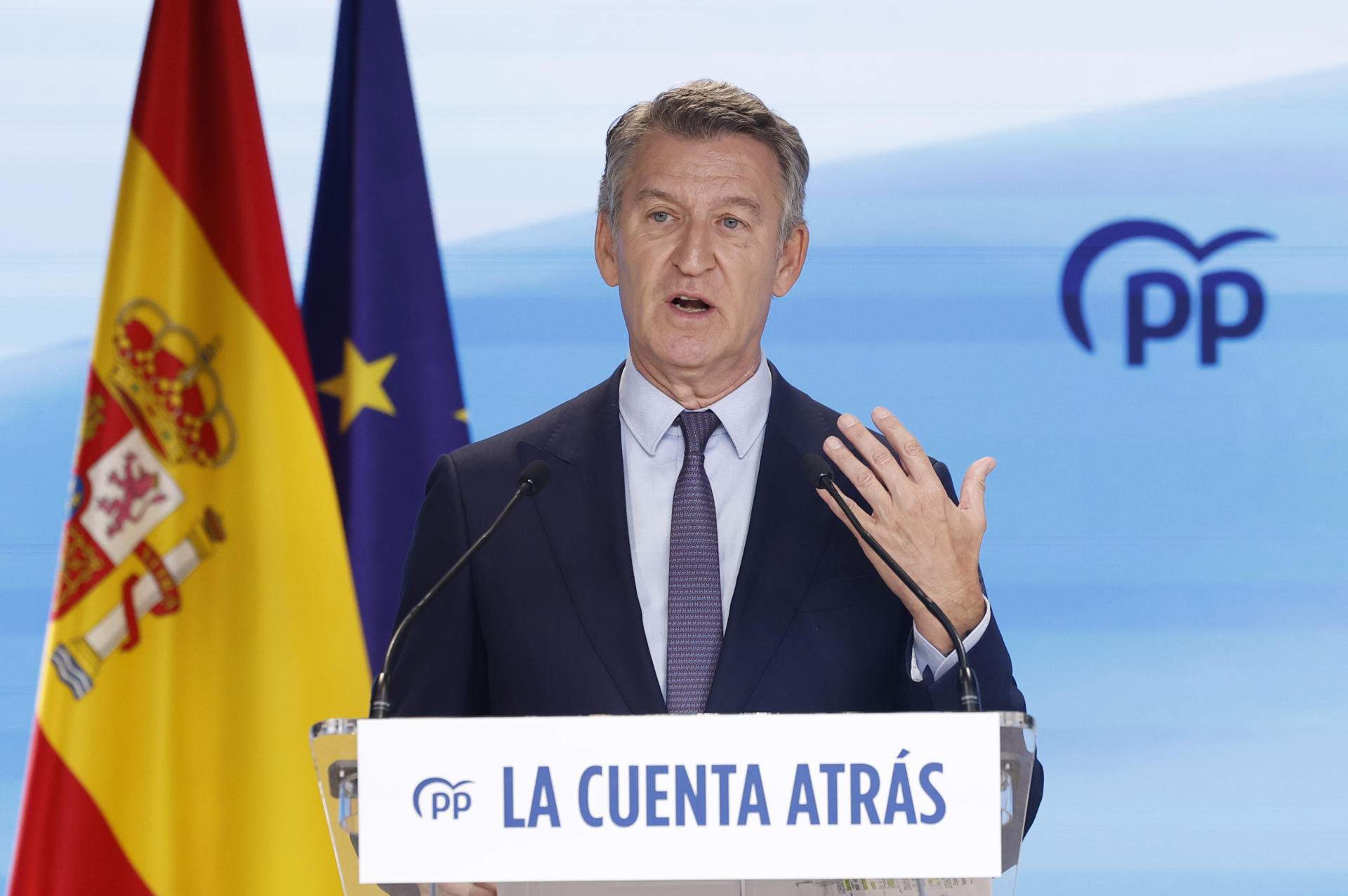 Feijóo tanca el curs polític confiant a "votar en més ocasions amb Junts" en l'últim tram de legislatura