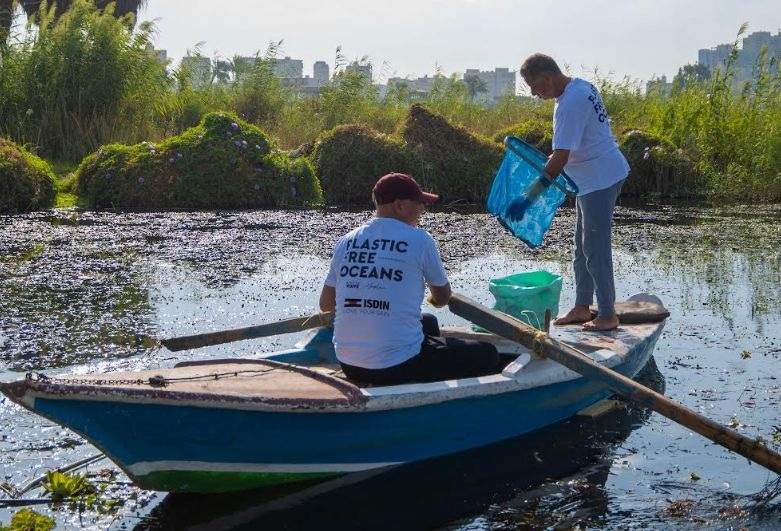 ISDIN retirarà 80 tones de plàstics del riu Nil per evitar la seva entrada al mar Mediterrani