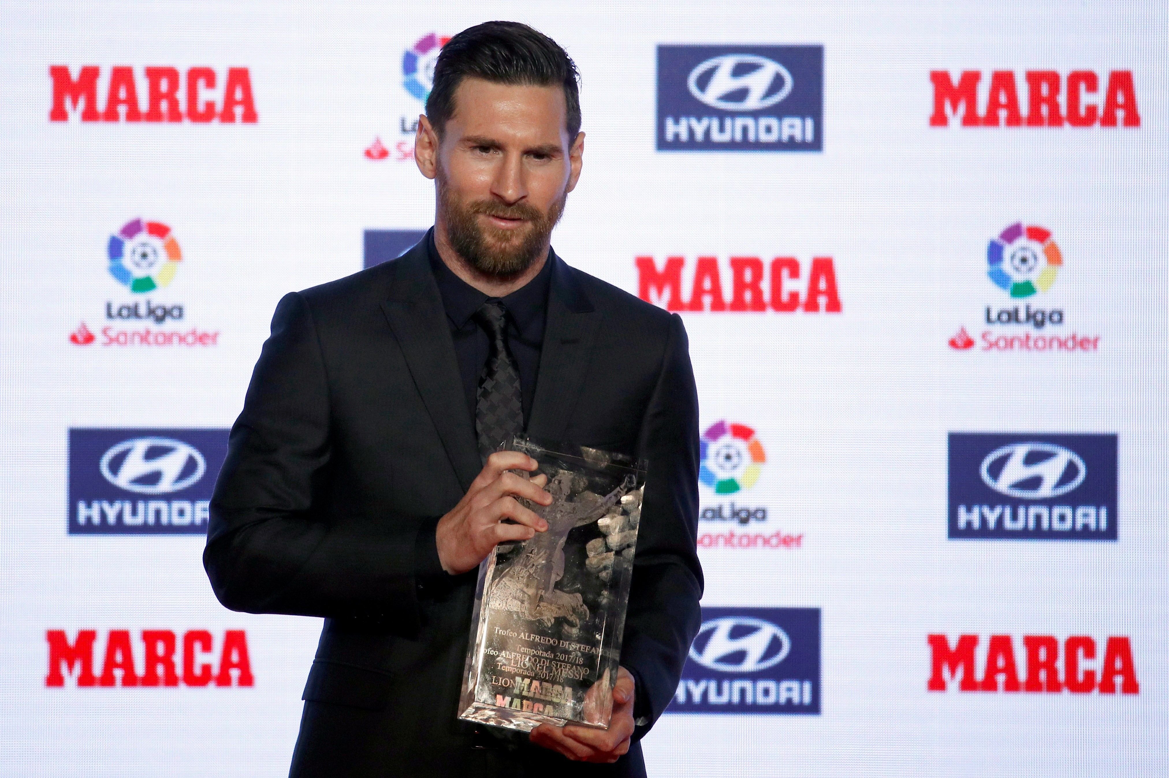 Leo Messi sobresale y luce los premios Pichichi y MVP de la Liga