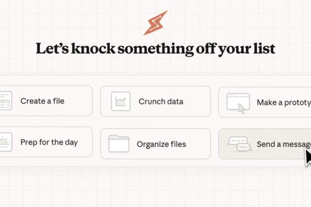 La función de Claude Cowork está pensada para automatizar tareas estables, como organizar archivos, actualizar hojas de cálculo o preparar informes La función de Claude Cowork está pensada para automatizar tareas estables, como organizar archivos, actualizar hojas de cálculo o preparar informes