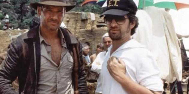 Harrison Ford com 'Indiana Jones' i Steven Spielberg Harrison Ford com 'Indiana Jones' i Steven Spielberg