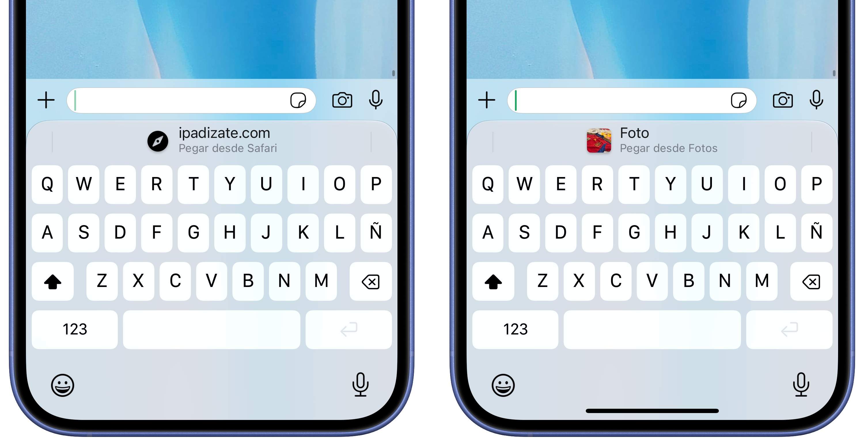 pegar teclado ios 27 pegar teclado ios 27
