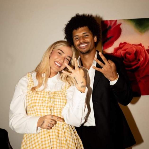 Karim Adeyemi amb Loredana, la seva dona / Instagram Karim Adeyemi amb Loredana, la seva dona / Instagram