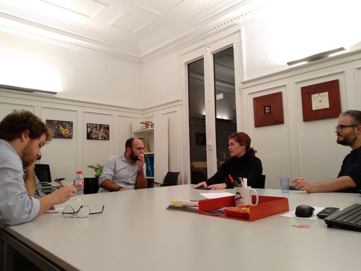 Alamany es reuneix amb Òmnium per presentar Sobiranistes