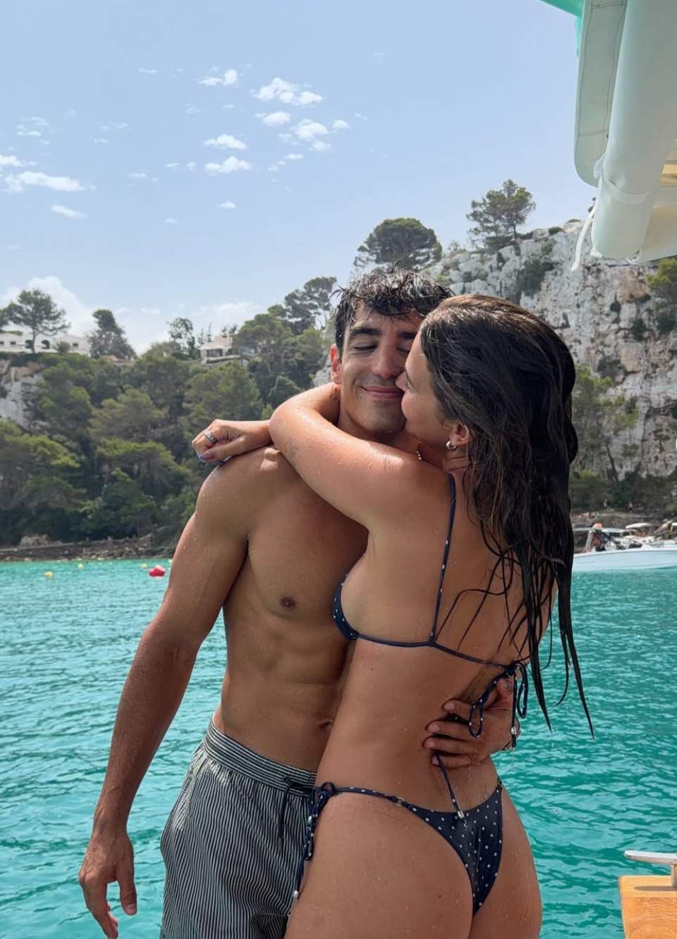 Laura Escanes i Joan Verdú junts a Menorca / Instagram