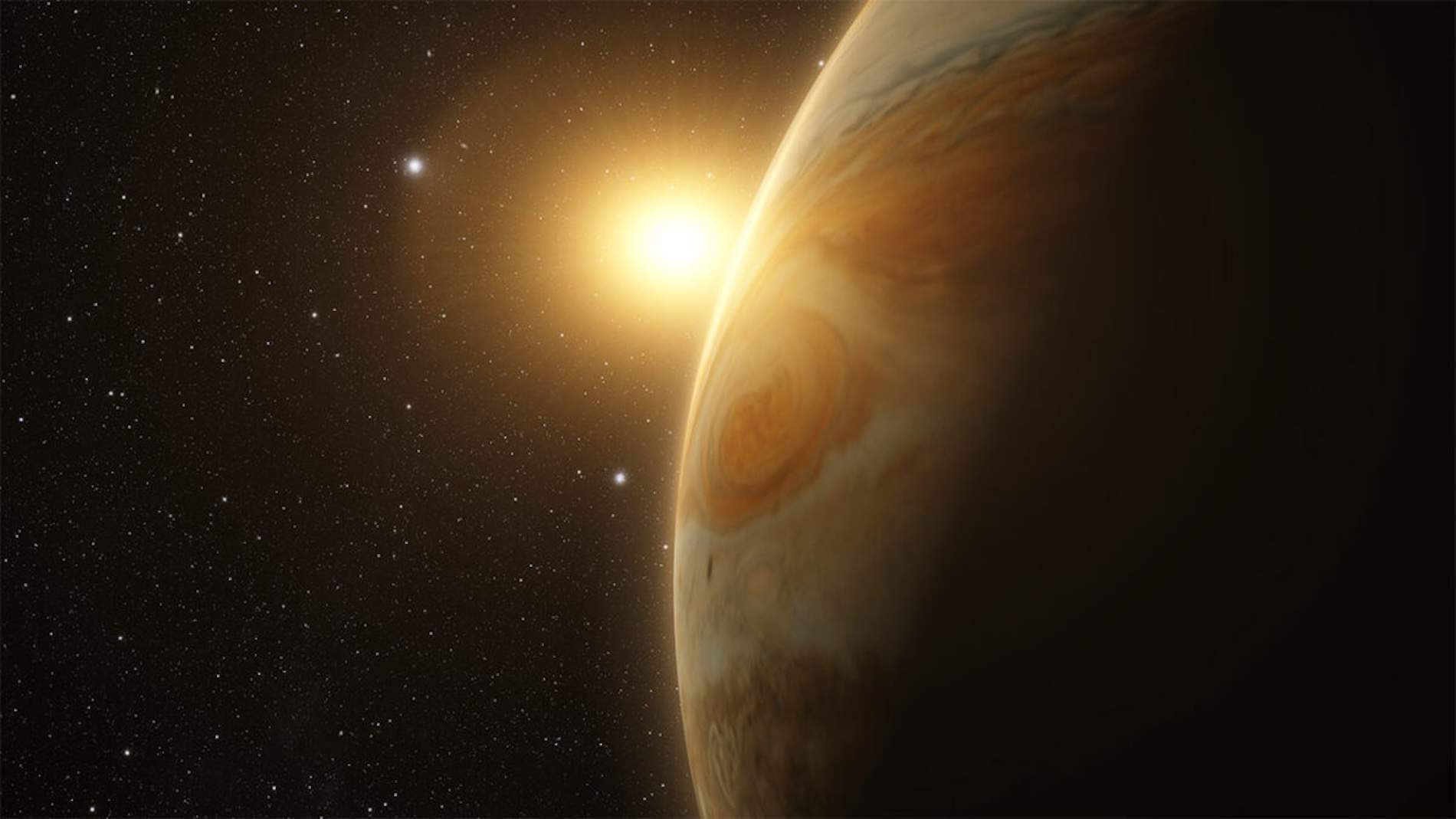 Descobreixen un enorme planeta que triga 180 dies a orbitar al voltant de la seva estrella