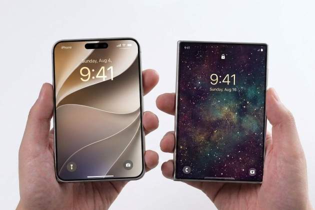 iPhone plegable y Galaxy Z Fold8 iPhone plegable y Galaxy Z Fold8