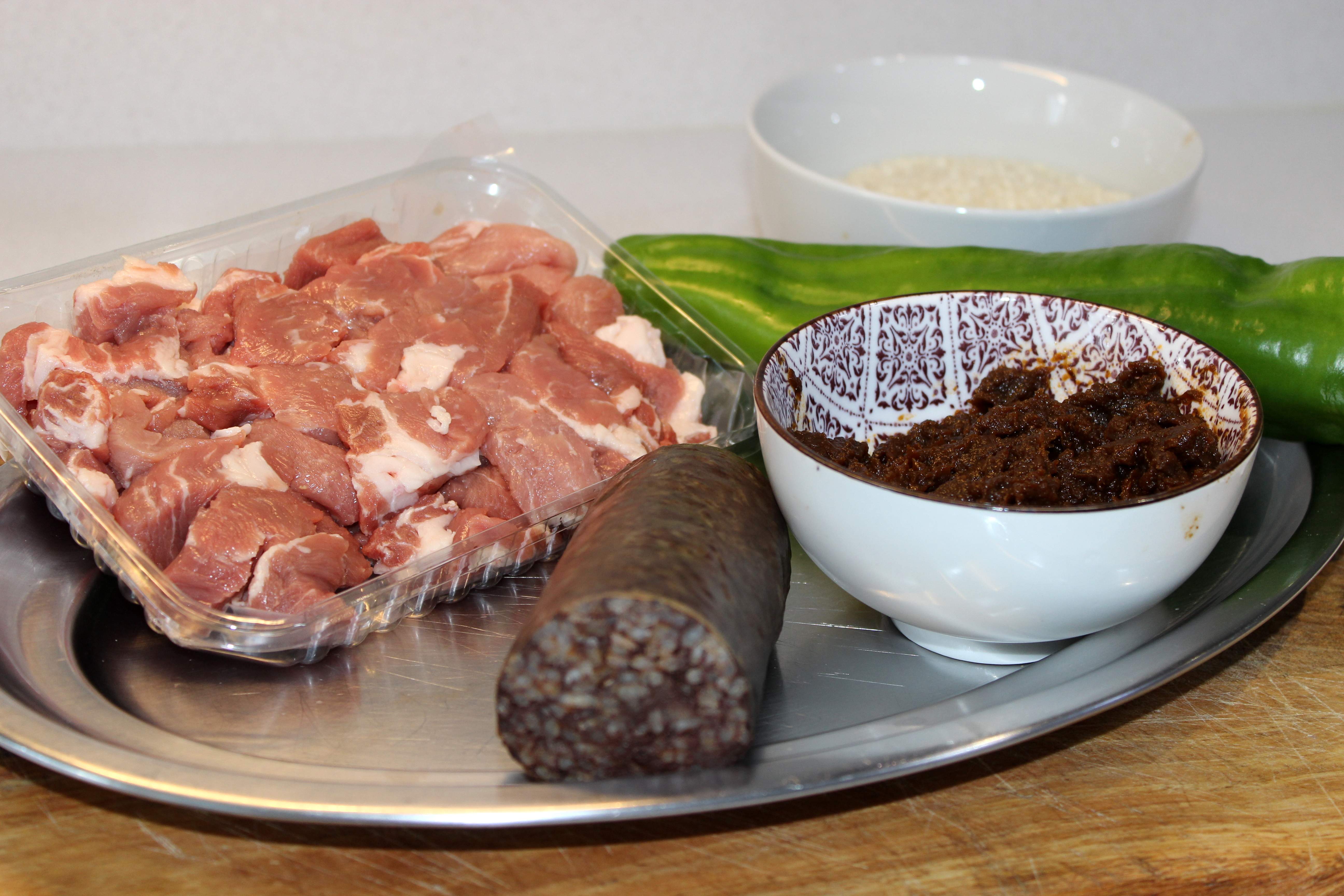 prepara ingredients