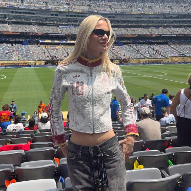 El look de Laura Abla per la final del Mundial / Instagram