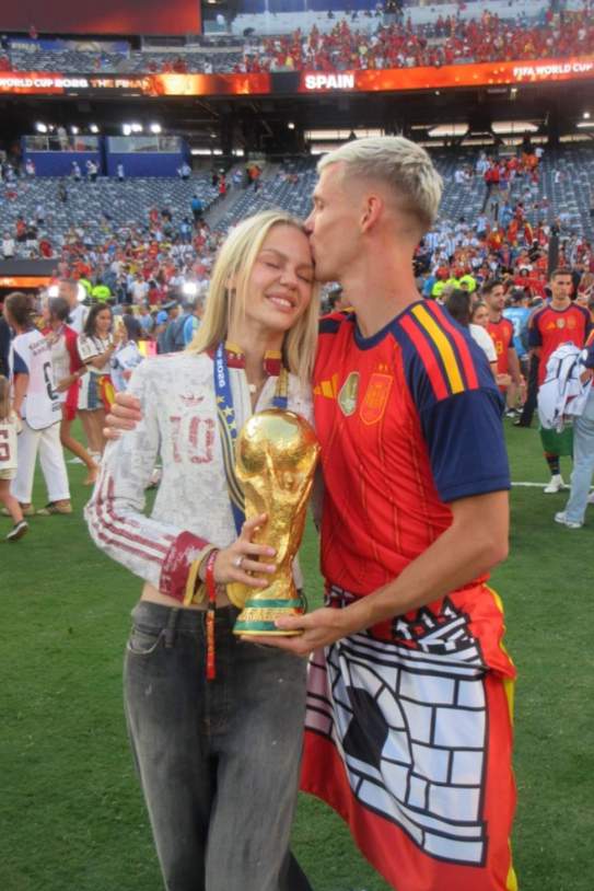 Dani Olmo i Laura Abla / Instagram