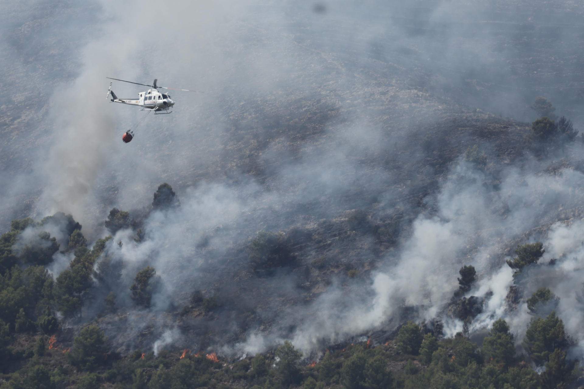 Els incendis de Madrid i Àvila continuen desbocats: 88.500 afectats i més de 40.000 hectàrees cremades