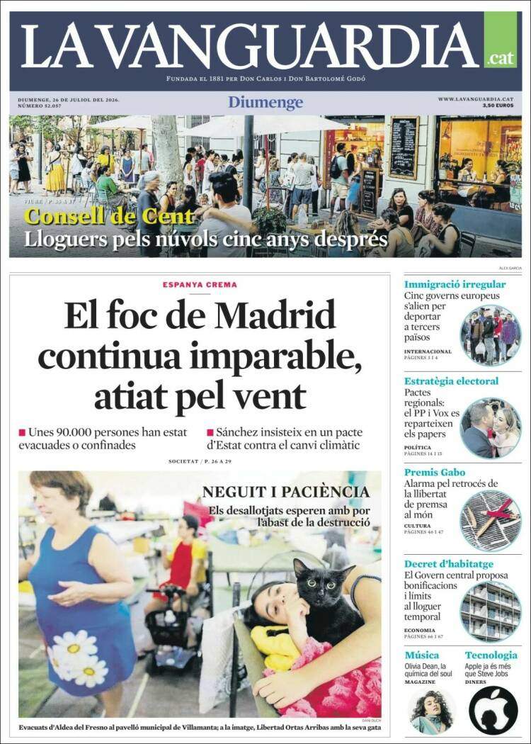 'La Vanguardia' 26 'La Vanguardia' 26