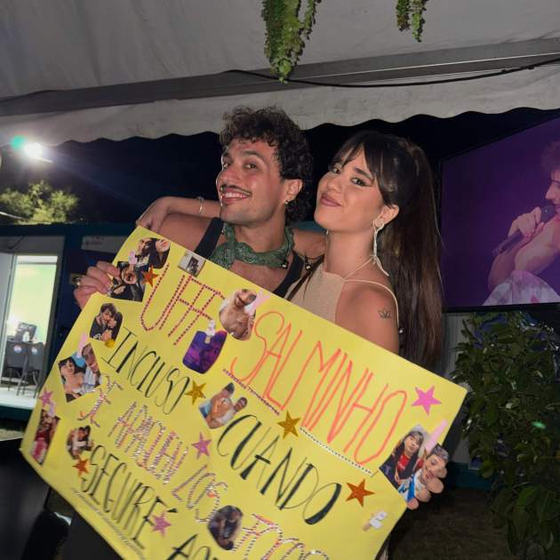 Salma de Diego i Tinho / Instagram