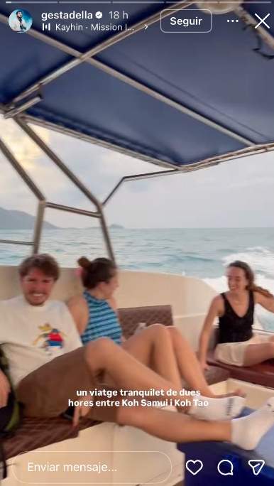 La odisea de Guillem Estadella, Abraham Orriols y las parejas en Tailandia IG