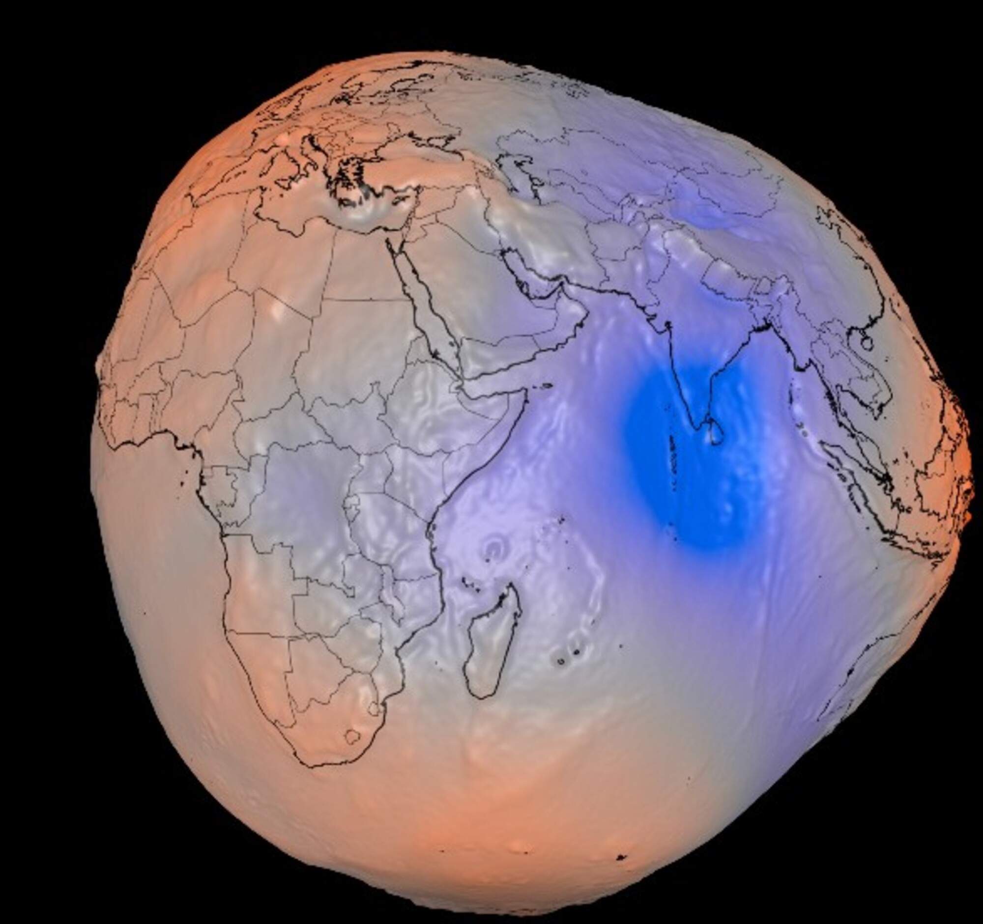 La Terra no és una esfera? La imatge distorsionada de la NASA que converteix el planeta en una "patata"