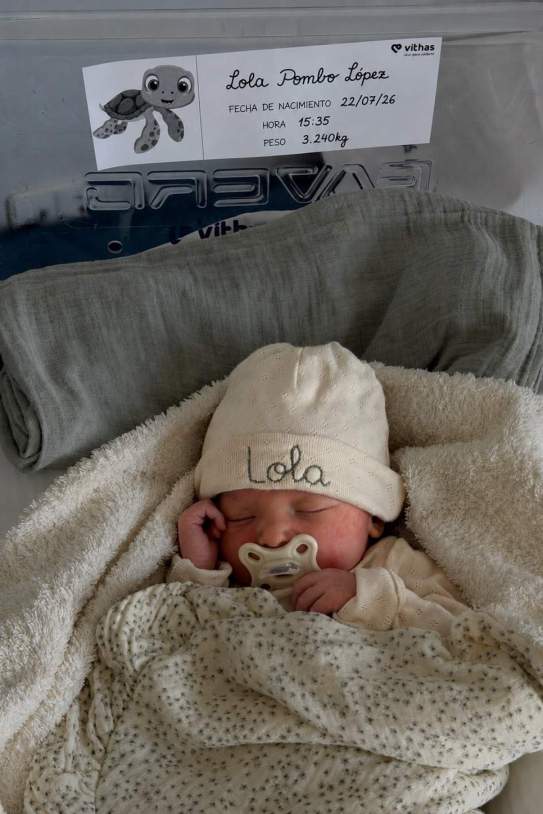 La primera foto de Lola Pombo / Instagram
