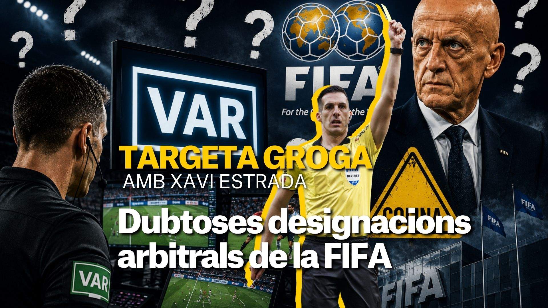 Xavier Estrada Fernández critica les designacions arbitrals de Collina i la FIFA al França-Espanya