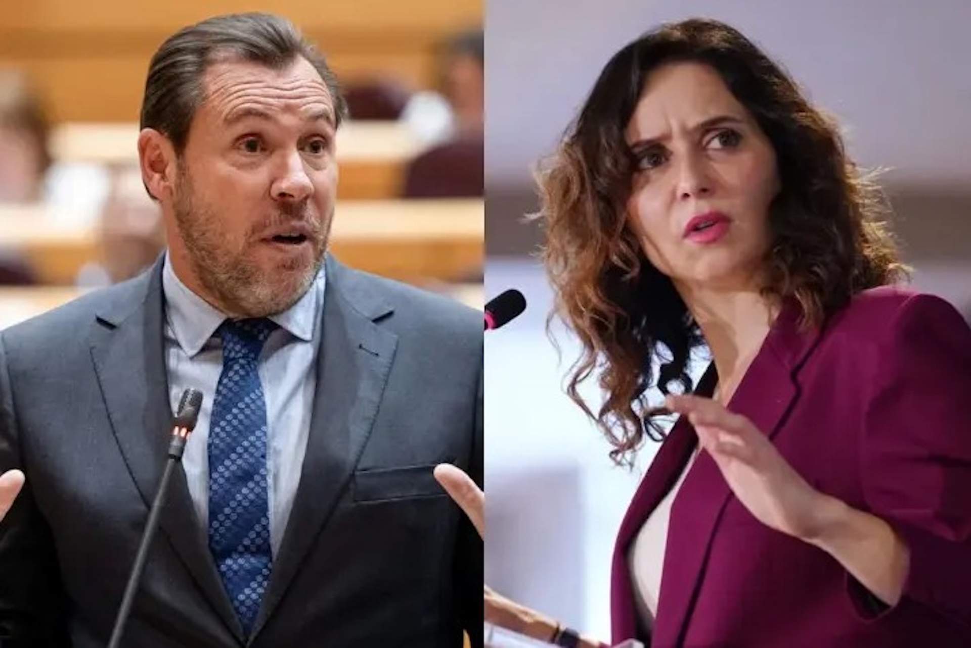Del "mamarratxo" a la "brotxa grossa": així escala el xoc entre Ayuso i Óscar Puente pels incendis