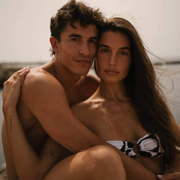 Marc Márquez i Gemma Pinto a Menorca / Instagram