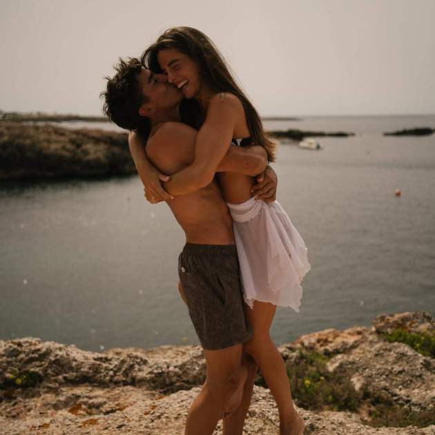 Marc Márquez i Gemma Pinto a Menorca / Instagram