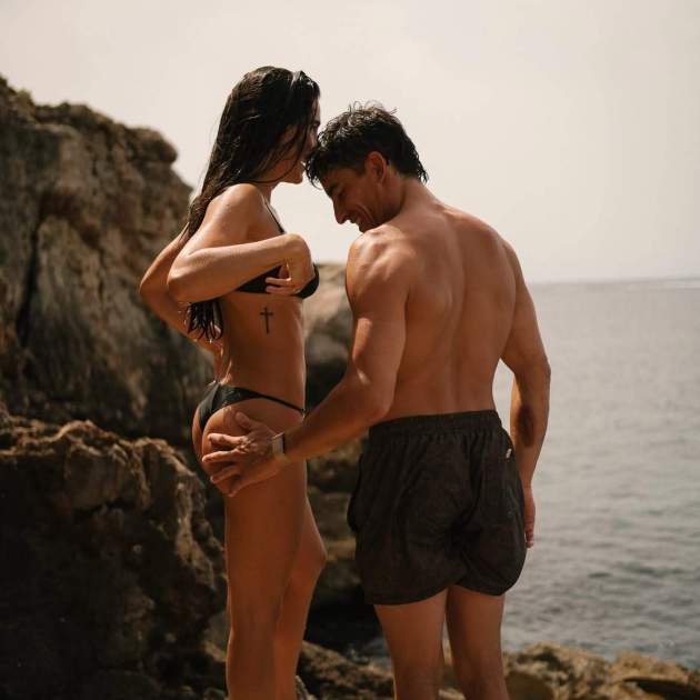 Gemma Pinto i Marc Márquez a Menorca / Instagram