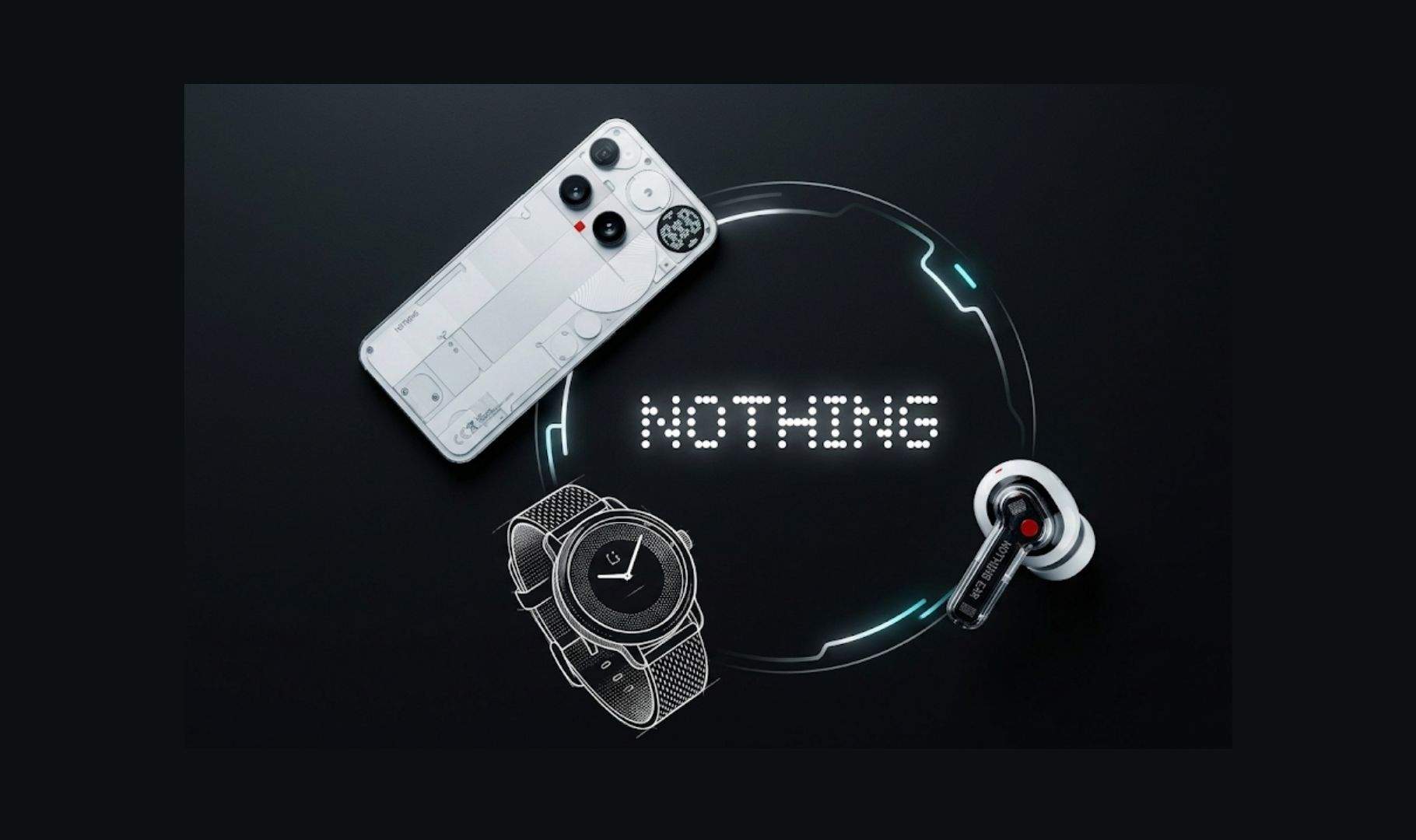 Nothing prepara su primer reloj inteligente y se mantendrá fiel a su diseño transparente