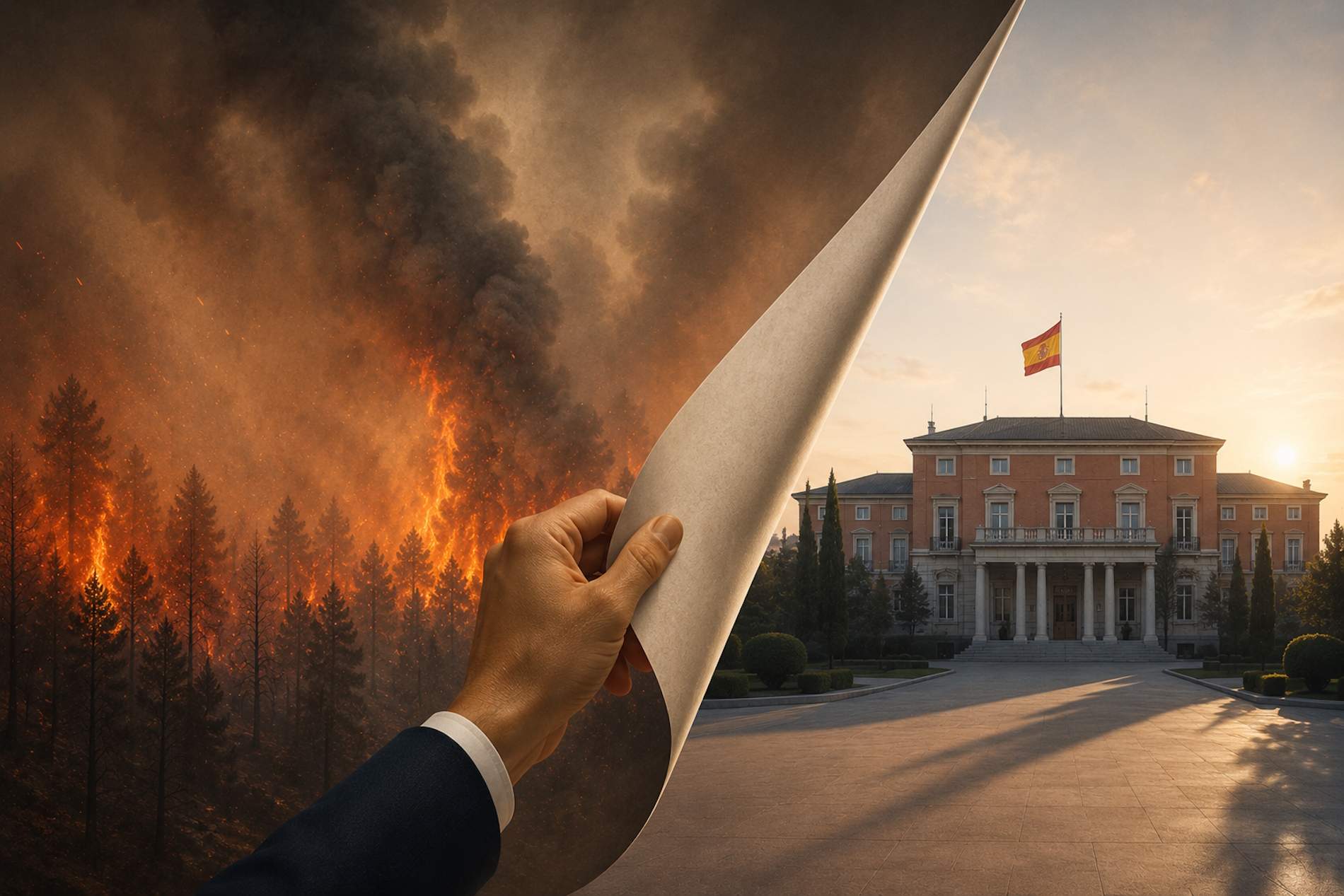 El foc afluixa, però la política torna a cremar les portades